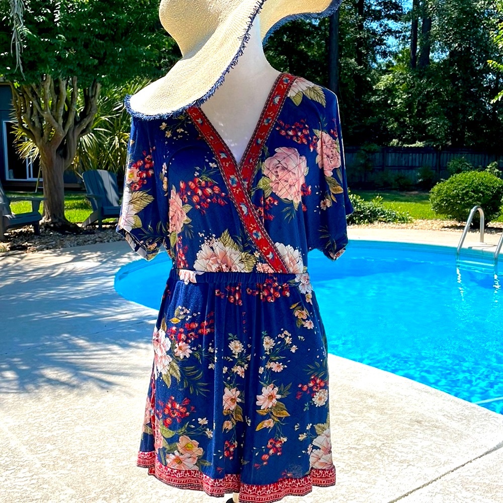 FARM Rio for Anthropologie Estelle romper